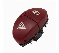 Interrupteur Lève-vitre Électrique Interrupteur De Feux De Détresse, Bouton De Feux De Détresse pour Peugeot, pour 206, pour 207, pour Citroen, pour C2 6554L0 96403778JK Bouton Commutateur Danger