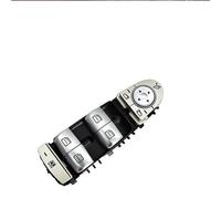 Interrupteur Lève Vitre Pour Benz CE Pour LC 2015-2021 Pour C200 Pour E260 Pour E300 Pour GLC300 Pour W205 Pour W253 Pour W213 Interrupteur Fenêtre Électrique(Black)