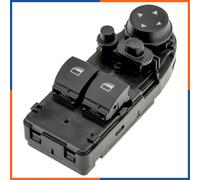 NTY Interrupteur Lève-Vitre Compatible avec BMW, Type Bouton, Manuel, Noir