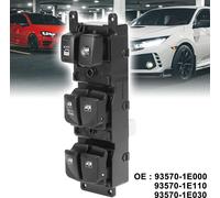 Interrupteur Lève Vitre pour Hyundai Accent 2006-2007 Avant Gauche C?té Porte Fenêtre93570-1E000 93570-1E110