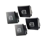 Interrupteur Leve Vitre Pour Mercedes Pour Benz W204 W212 W463 W166 X166 A-Klasse W176 CLA Coupé C117 X204 4 Pièces/ensemble Bouton De Commutation De Fenêtre Capuchon
