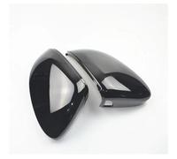 Interrupteur Lève-vitre Pour VW Pour Golf 8 MK8 R 2020-2022 Couvercles De Rétroviseur Aile Latérale Housse Capuchon(Gloss Black)