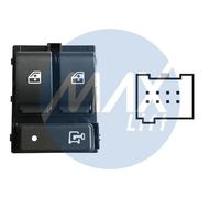 Interrupteur, Lève-Vitre SFT121 MAX pour FIAT