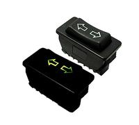 Interrupteur lève-vitre Universel 1 pièces DC 12V/24V 20A interrupteur de lève-vitre de voiture avec lampe interrupteur de fenêtre à 5 broches pour interrupteur à bouton de voiture Commutateur de lève