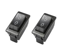 Interrupteur Lève-vitre Voiture Interrupteur Vitre Électrique 2 Pièces DPDT DC 12 V 20 A Universel Voiture 5 Broches Interrupteurs À Bouton-poussoir(2 Pcs)