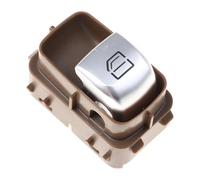 Interrupteur Lève-vitre Voiture Pour Benz Classe C W205 S205 X253 C253 Côté Passager Commutateur Commande Fenêtre Voiture Régulateur Bouton Levage Interrupteur Électrique(marron)