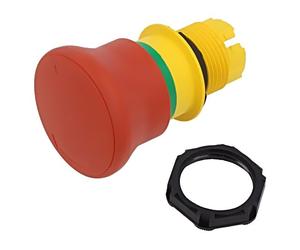 Interrupteur LPCB6644 : tige de sécurité 22 mm. Pos : 2 rouge champignon - Po...