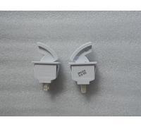 Interrupteur lumière à Bouton-Poussoir normalement fermé pour éclairage de porte, blanc HC-050K, LTK-16 0.5A-250v pour Armoire à vin, réfrigérateur, Porte de congélateur, 1 pièce