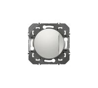 Interrupteur lumineux LEGRAND Dooxie 10AX aluminium