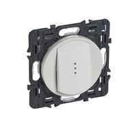 Poussoir à voyant Complet Céliane - 6A - Blanc