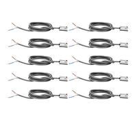 Interrupteur Magnétique 10W 10pcs, CS1U, Plastique, pour Cylindre Pneumatique SI SU SC MA50-63 - Haute Durabilité, Résistance à la Corrosion, Usage Industriel Polyvalent