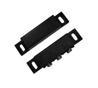 Interrupteur Magnétique pour Porte Interrupteur à Capteur Magnétique Normalement Ouvert/Fermé NC NO Alarme pour Porte et Fenêtre de Sécurité (Black)