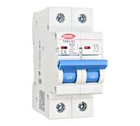 Interrupteur magnétothermique bipolaire Tosun 63 2P 6A (6A)