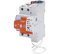 INTERRUPTEUR MAGNETOTHERMIQUE DIFFERENTIEL AVEC RESTARTe43MDC 2 POLI 16A 0,03A 3 MODULES GWD4227R