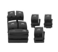 Interrupteur maître contrôle lève vitre 4F0959851H 4F0959855B Pour A3 Pour S3 Pour SP Pour Q7 Pour RS3 Pour SP Bouton Commande Commutateur Fenêtre Principale(1 Set)