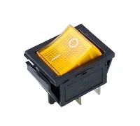 Interrupteur marche/arrêt 4 broches avec lumière 10A AC125-250V KCD4 petit bouton