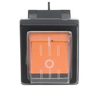 Interrupteur Marche-Arrêt à 4 Broches, Interrupteur à Bascule de Type Bateau Facilement RemplaçAble, Mini-Interrupteurs Etanches en Abs Avec Couvercle Pour Appareils éLectriques 125/250VAC