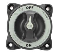 Interrupteur marche/arrêt de batterie 600 A - Isolateur de circuit unique - Étanche IP66 - 3 goujons pour camping-car, bateau