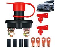 Interrupteur marche/arrêt de batterie | Bouton rotatif de gestion de la puissance | Bouton de commande d'alimentation marine | Pour voitures de tourisme, véhicules marins, bateaux, camping-cars