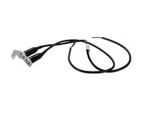 Interrupteur Marche/arrêt Pour Feux De Détresse À 5 Fils Pour Moto Et Scooters Bouton De Clignotant D'avertissement D'urgence Interrupteur D'arrêt Pour Vélo Électrique D'allumage de Guidon