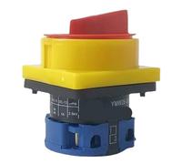 Interrupteur marche/arrêt sélecteur 2 positions inverseur 20A 1 pôle Cadenas YMW26-20/1GS