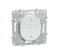 Schneider Electric Interrupteur mécanisme OVALIS S320567W blanc 4 A Zigbee pour volet roulant
