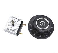 Interrupteur minuteur 30/60/90/120 min pour four à micro-ondes avec sonnette mécanique AC 250 V 16 A, pour fours électriques (90 minutes)