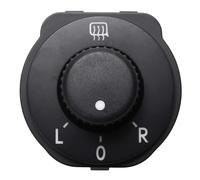 Interrupteur Molette de Réglage de Rétroviseurs Électriques compatible avec POLO (6R1) de 2009 à 2017-6R1959565F