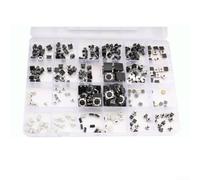 Interrupteur Momentané 240pcs Boîte Organisée 24 Valeurs | Mécanisme , reset automatique, pression légère, longue durée de vie, usage intensif possible