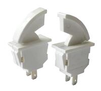 Interrupteur Momentané For Éclairage De Porte De Réfrigérateur 125 V 5 A 1 NC 1 NO