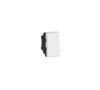 Interrupteur Mosaic EasyLed 10 AX 250V 1 module, blanc