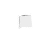 Interrupteur Mosaic EasyLed 2 modules 10AX, blanc
