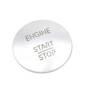 Interrupteur Moteur À Bouton-poussoir Démarrage Et D'arrêt En Un Sans Clé Pour Mercedes Pour Benz Tous Les Modèles C W204 GLK X204 W176 W205 W212 voiture accessoires interieur(Argent)