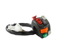 Interrupteur Moto Compatible Avec Yamaha Pour NMAX 155 Interrupteur De Guidon De Moto 7 Fonctions Support Combiné Côté Gauche 22mm