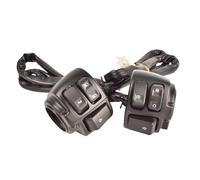 Interrupteur Moto Guidon Commande De Guidon De Commutateur De Moto De 25mm Compatible Avec Sportster XL 1996-2013 Pour XR 2008-2013 Clignotant De Démarrage