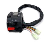 Interrupteur Moto Guidon Commande De Guidon De Moto 22 Mm 7/8" Compatible Avec Yamaha Pour RXK125 1 Pièce Clignotant De Phare Gauche Interrupteur De Klaxon Phare Antibrouillard