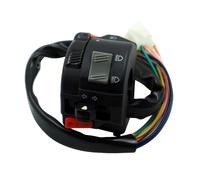 Interrupteur Moto Guidon Interrupteur De Guidon Moto Compatible Avec Yamaha Pour Commutateurs De Contrôleur De Guidon De Klaxon De Clignotant RXKNEW125 Trou De 22mm