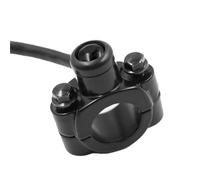 Interrupteur Moto Interrupteur De Moto Support De Guidon Klaxon De Phare Stroboscopique Bouton Commutation Momentané Interrupteur En Alliage D'aluminium Pièces De Moto 22mm 7/8"