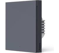 Interrupteur Mural Connecté Protocole Zigbee 3.0 Double Bouton sans Neutre Aqara Gris Gris G
