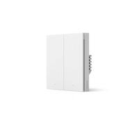 Xiaomi - Interrupteur mural double Aqara Zigbee sans neutre