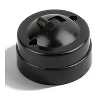 Interrupteur Mural En Saillie Vintage, 250V 1A Interrupteur D'éclairage Mural Rétro Noir, Simple Interrupteur Marche/ArrêT Interrupteurs à Bascule à Commande Unique RéTro Style Pour Maison/Hôtel