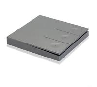 Interrupteur mural filaire vers sans fil RF 433 MHz avec technologie Bright Night Glow (gris3)