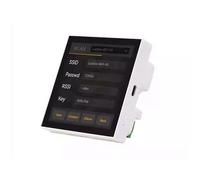 Interrupteur mural intelligent 4 pouces, écran de type 86, avec Wi-Fi et Bluetooth
