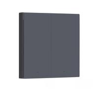 Interrupteur Mural Intelligent - AQARA - H1 EU - Zigbee 3.0 - Double bouton - Gris