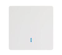 Interrupteur mural intelligent sans fil 433 MHz, télécommande, mini relais récepteur, 220 LED, lampe, ventilateur(1 Button Transmitter)