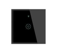 Interrupteur Mural Intelligent Wi-Fi, 1/2/3/4 Gangs, Avec Écran Tactile En Verre, Commande Vocale, Commande À Distance, Avec Alexa Et Google Home