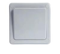 Interrupteur Mural,Interrupteur Va et Vient Interrupteur à bouton-poussoir 1/2/3 voies 16 A, marche/arrêt, résistant aux intempéries, for extérieur, en plastique, étanche, for la maison(3-Gang)