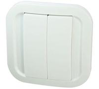 NodOn - Interrupteur mural EnOcean sans pile, sans fil, sans entretien, installation rapide, sans travaux, discret, plusieurs versions disponibles, compatible avec Jeedom, eedomus, MyUbiwizz