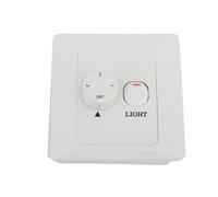 Interrupteur mural pour ventilateur de plafond avec éclairage inclus 2 plaques Lucci Air