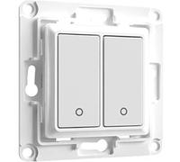Shelly Interrupteur mural Wall Switch 2 – Palpeur – 2 voies – Blanc